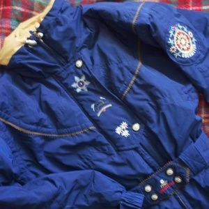 Obermeyer 1947 'Anna' Vintage Thermal Ski Suit 8